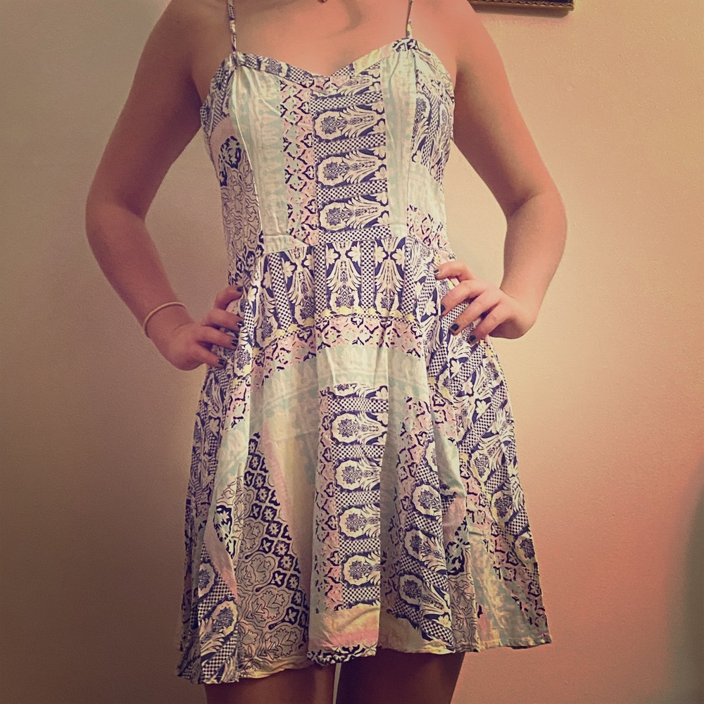 Strappy Skater Dress